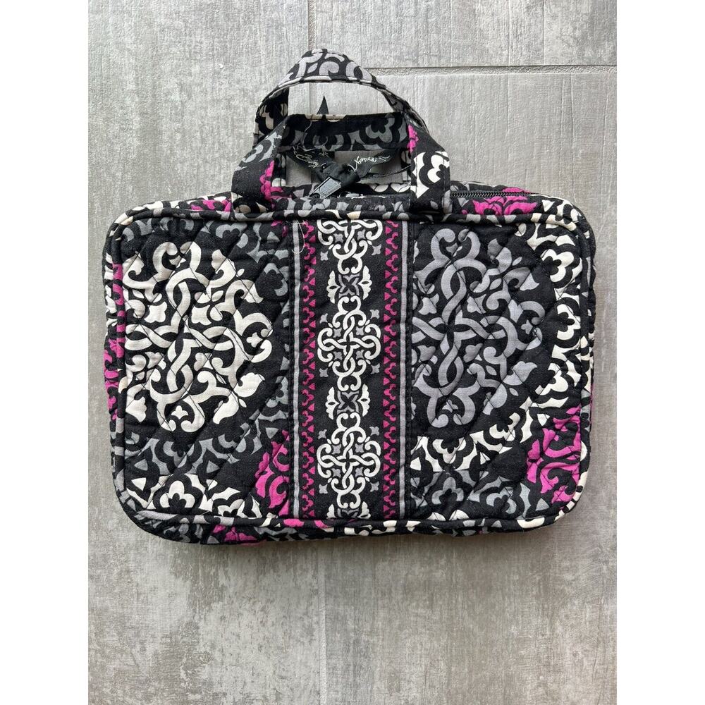 VERA BRADLEY Hanging Travel Toiletry Organizer Bag Makeup Cosmetic Designer
